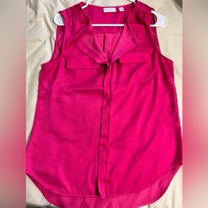 Gorgeous Sleeveless tank top in hot pink